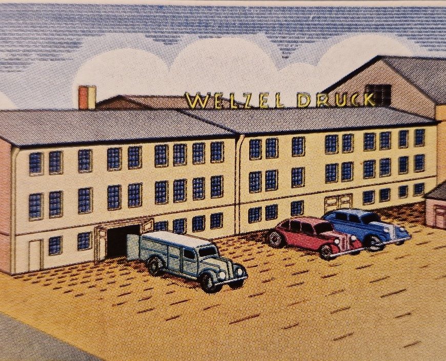 Druckerei-Welzel um 1939