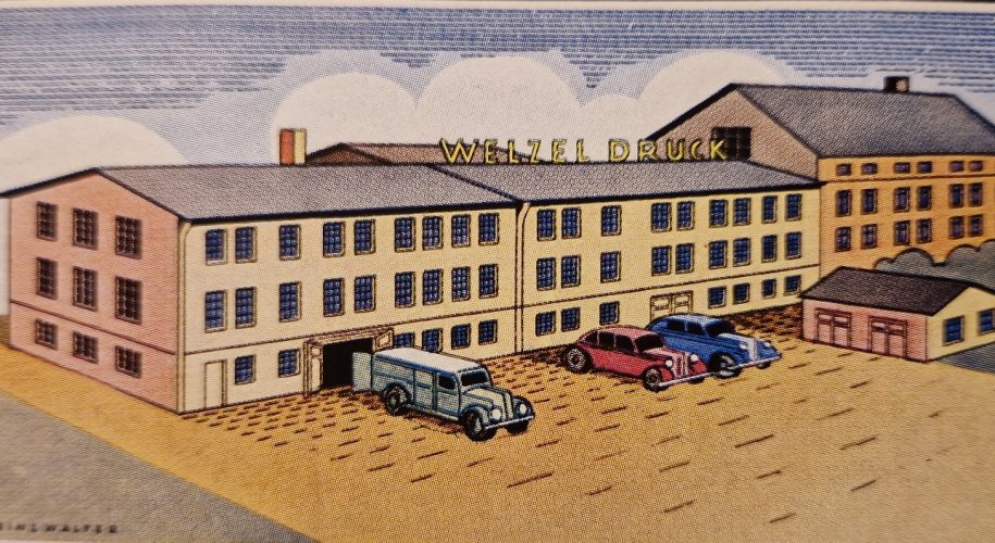 Druckerei-Welzel um 1939
