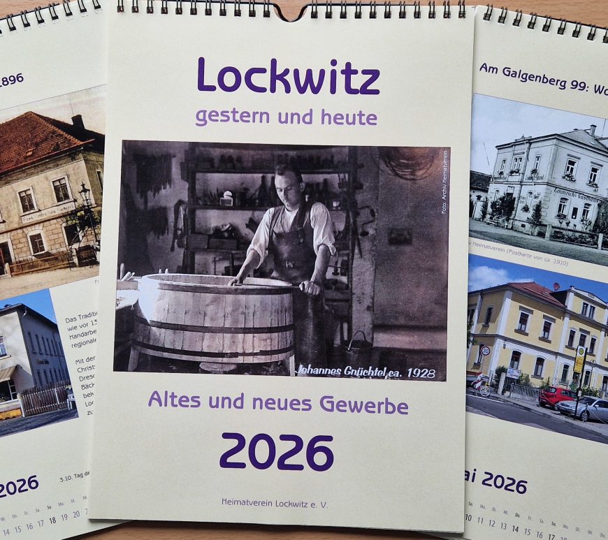 Kalender Heimatverein Lockwitz 2016 Altes und Neues Gewerbe