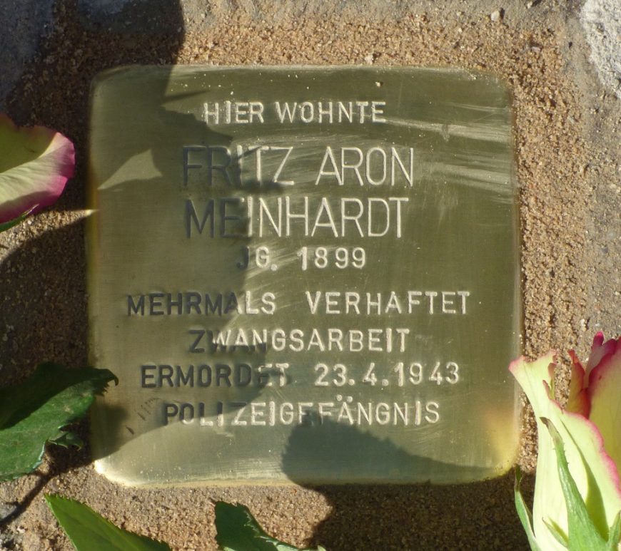 Stolperstein-Fritz-Meinhardt-Stadtwiki-Dresden