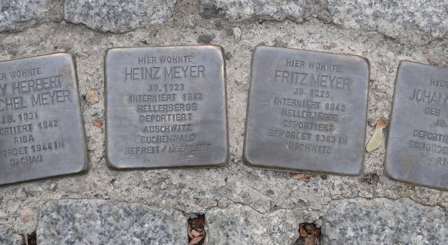 Stolpersteine Familie Meyer DresdenStolpersteine Familie Meyer Dresden